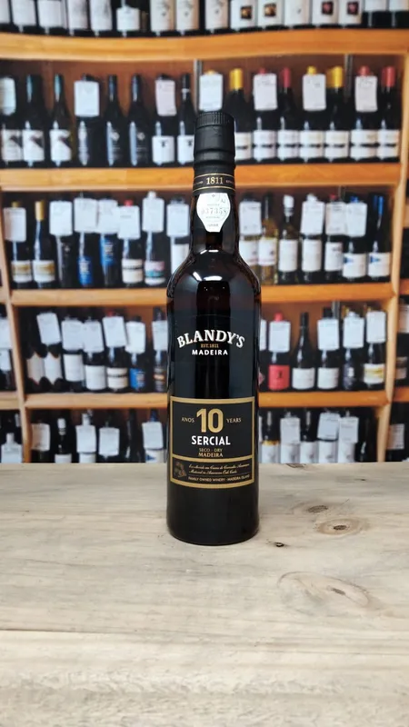 Blandy's 10 year old Sercial 50cl Dry Madeira