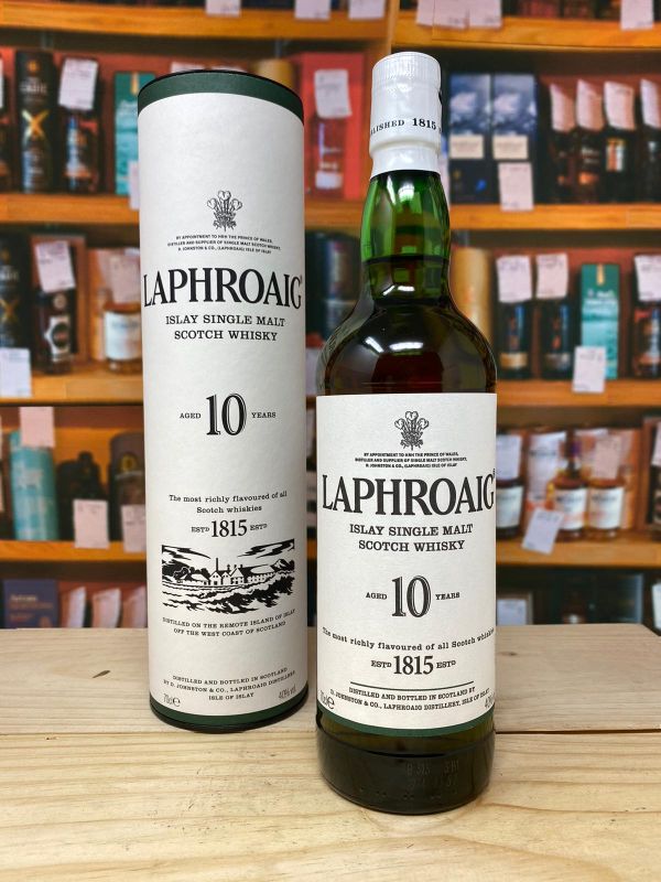 Laphroaig 10yo Islay Single Malt Scotch Whisky 40% 70cl