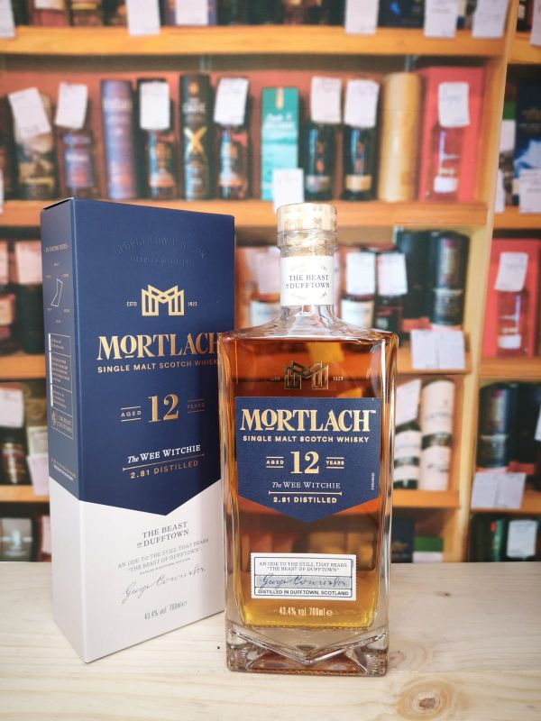 Mortlach 12yo Speyside Single Malt Whisky 43.4% 70cl