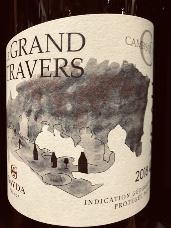 Cambscuisine Le Grand Travers Syrah 2018 IGP Pays d'Oc