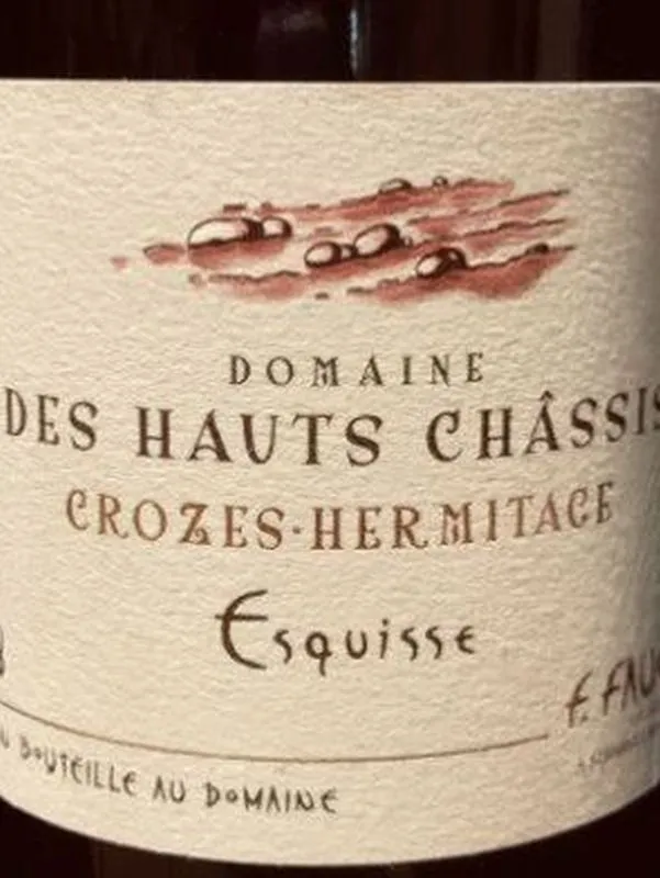 Crozes Hermitage 'Esquisse' Rouge 2020 Dom. Des Hauts Chassis, Cert.