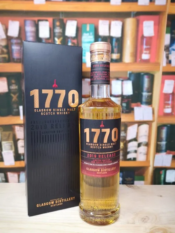 1770 Whisky Glasgow Distillery 2019 Release 46% 50cl