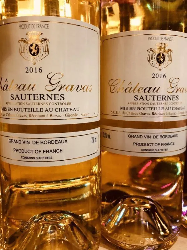 Ch. Gravas 2019 Sauternes 75cl