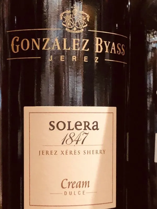 Gonzalez Byass Solera 1847 Oloroso Dulce Cream NV 5cl mini