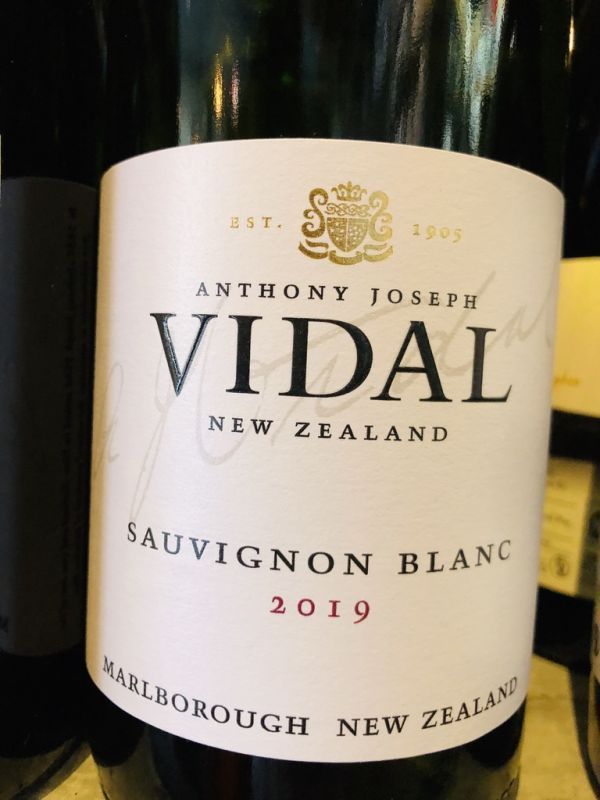 Vidal Estate Sauvignon Blanc 2020 Marlborough
