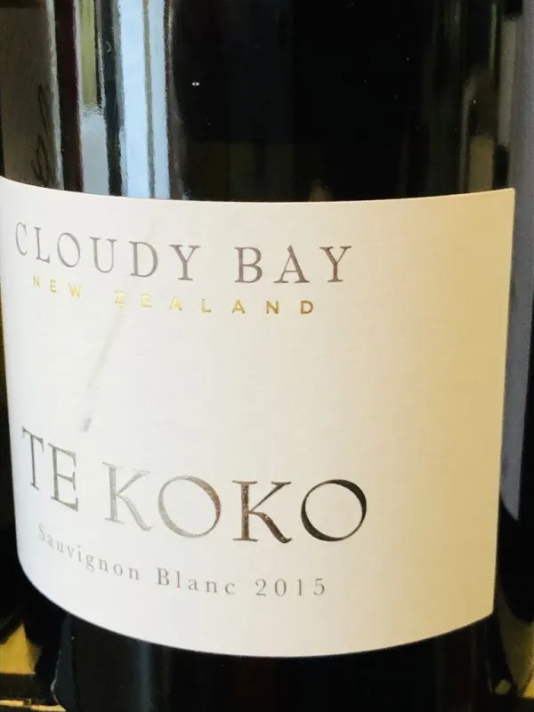 Cloudy Bay Te Koko 2016