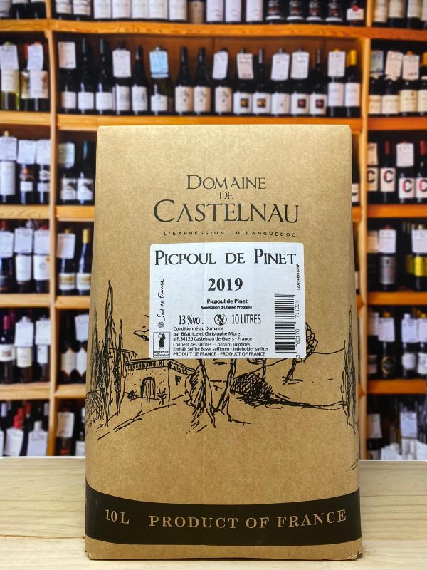 Dom. Castelnau Picpoul de Pinet Blanc 2021 BIB 1000cl