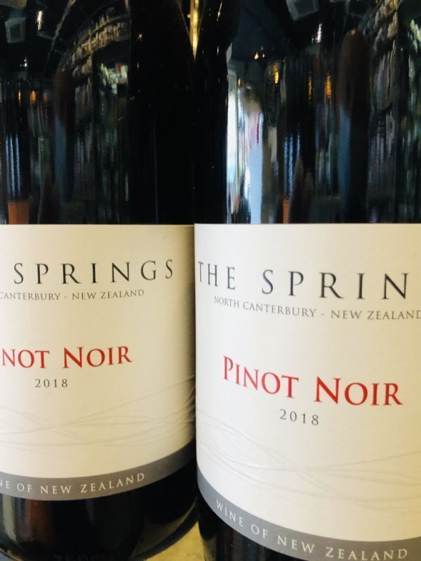 The Springs Pinot Noir 2018 Waipara