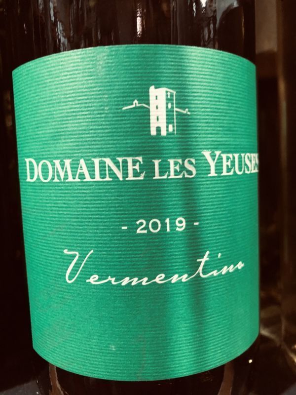 Dom. les Yeuses Vermentino 2020 IGP Pays d'Oc
