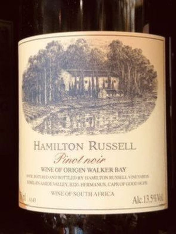 Hamilton Russell Pinot Noir 2020 Hemel-en-Aarde