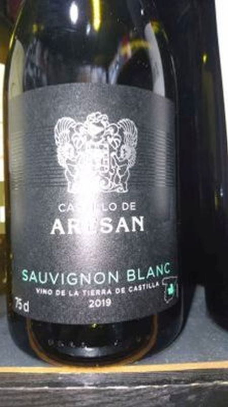 Castillo de Aresan Organic Sauvignon Blanc 2020 Tierra de Castilla, Ce
