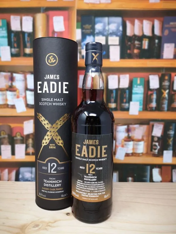 James Eadie 'Cask Finish' Teaninich 12yo 1st Fill Oloroso Single Malt Whisky 51.5% 70cl