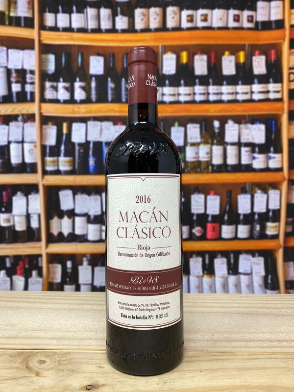 Vega Sicilia / Rothschild Macan Clasico 2016 Rioja