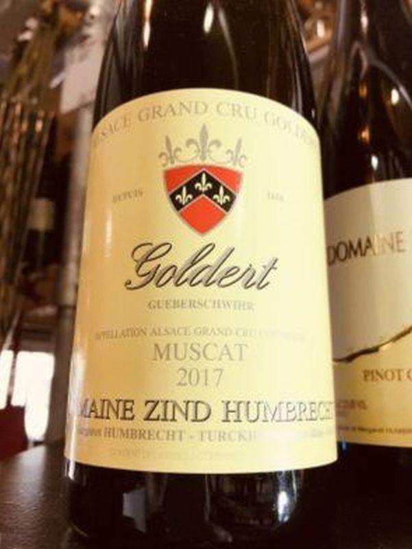 Muscat Goldert Grand Cru 2018 Dom. Zind-Humbrecht (1), Cert. Organic