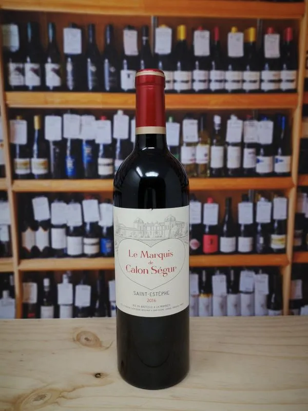 Le Marquis de Calon 2016 2nd Wine Ch. Calon Segur, St Estephe