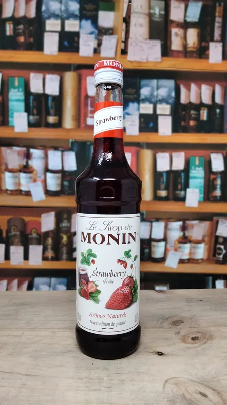 Monin Strawberry Syrup 0% 70cl