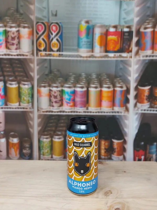 Mad Squirrel Alphonso Mango NEIPA 5.8% 44cl Can
