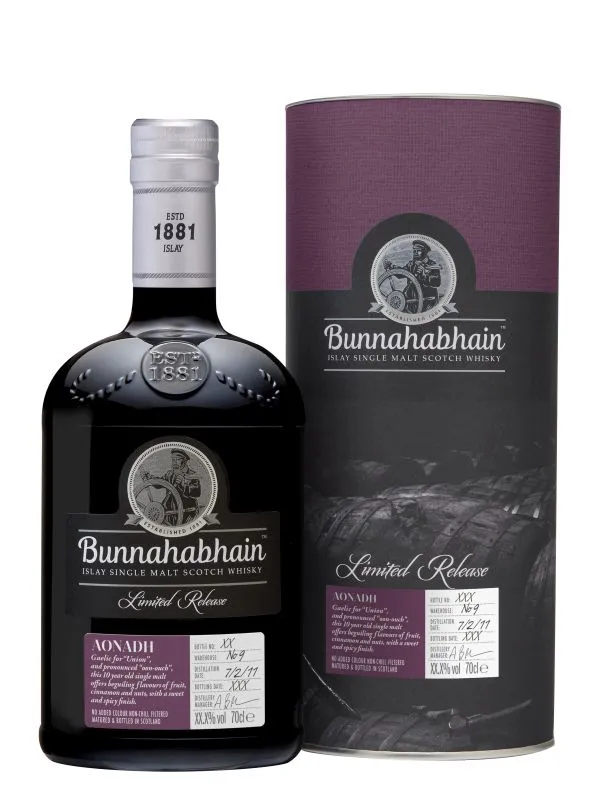 Bunnahabhain Aonadh Islay Single Malt Scotch Whisky 56.2% 70cl