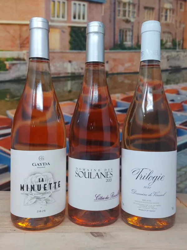 Languedoc - Roussillon Rosé 3 pack - Save over 20%