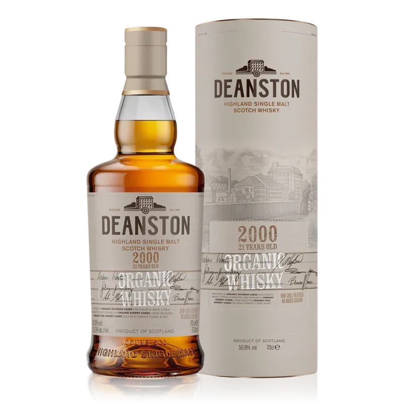 Deanston 2000 Organic Limited Edition Highland Single Malt Whisky 50.9