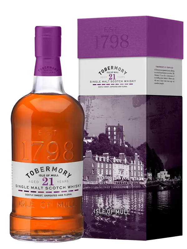 Tobermory 21yo Limited Release Single Malt Scotch Whisky 46.8% 70cl