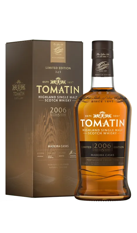 Tomatin Madeira Portuguese Collection Highland Single Malt Scotch Whis