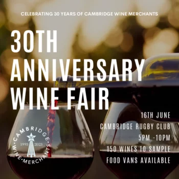 30th Anniversary wine fair